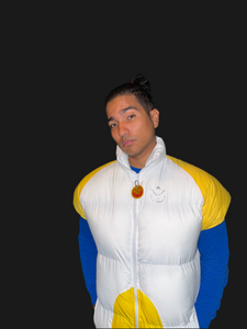 Saiyan armor puffer vest