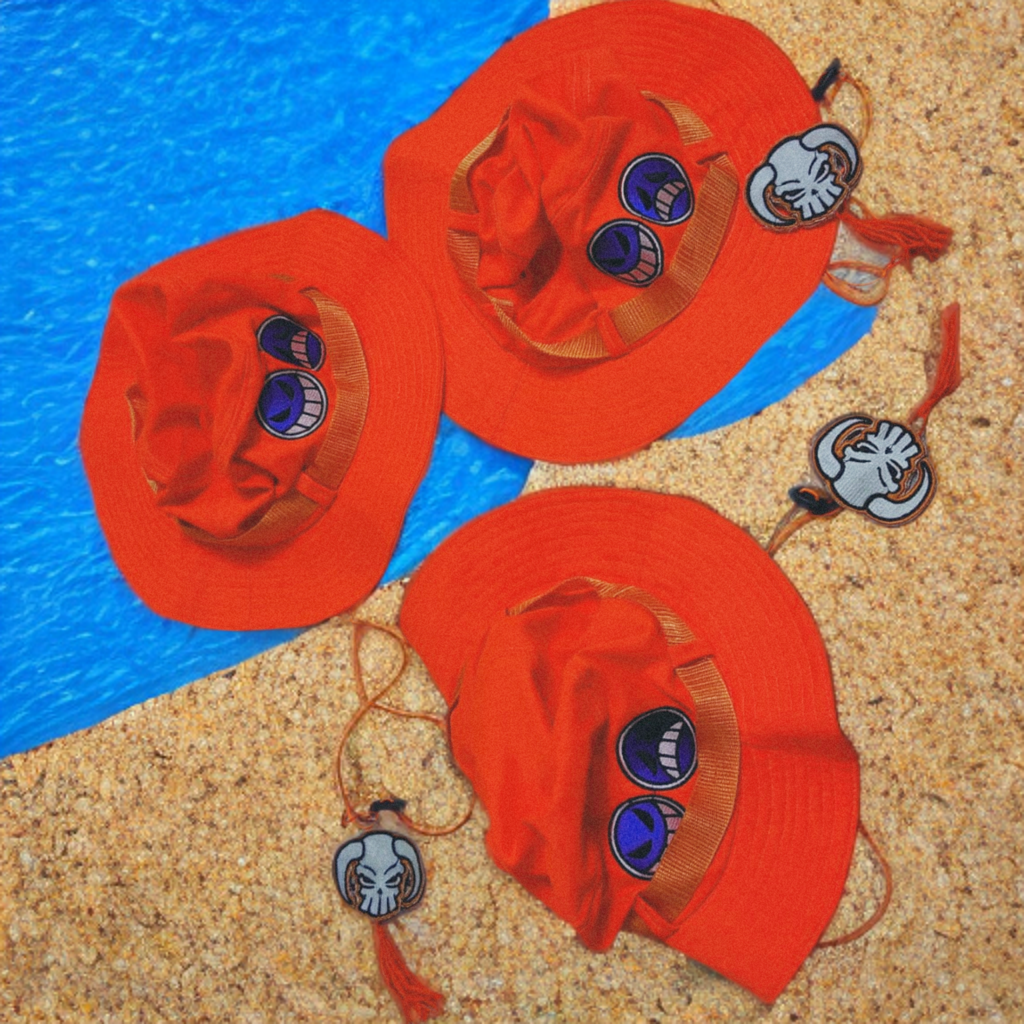 Fire Pirate Bucket(fisherman)Hat