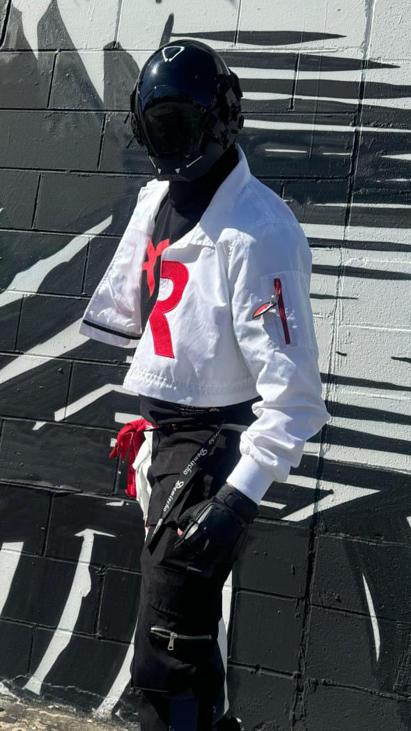 Rocket team windbreaker 2 in 1 bomber
