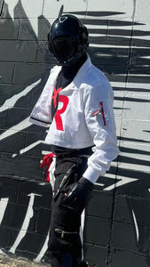 Rocket team windbreaker 2 in 1 bomber