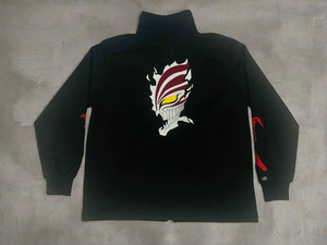 Hollow Rebellion Embroidered Streetwear Jacket