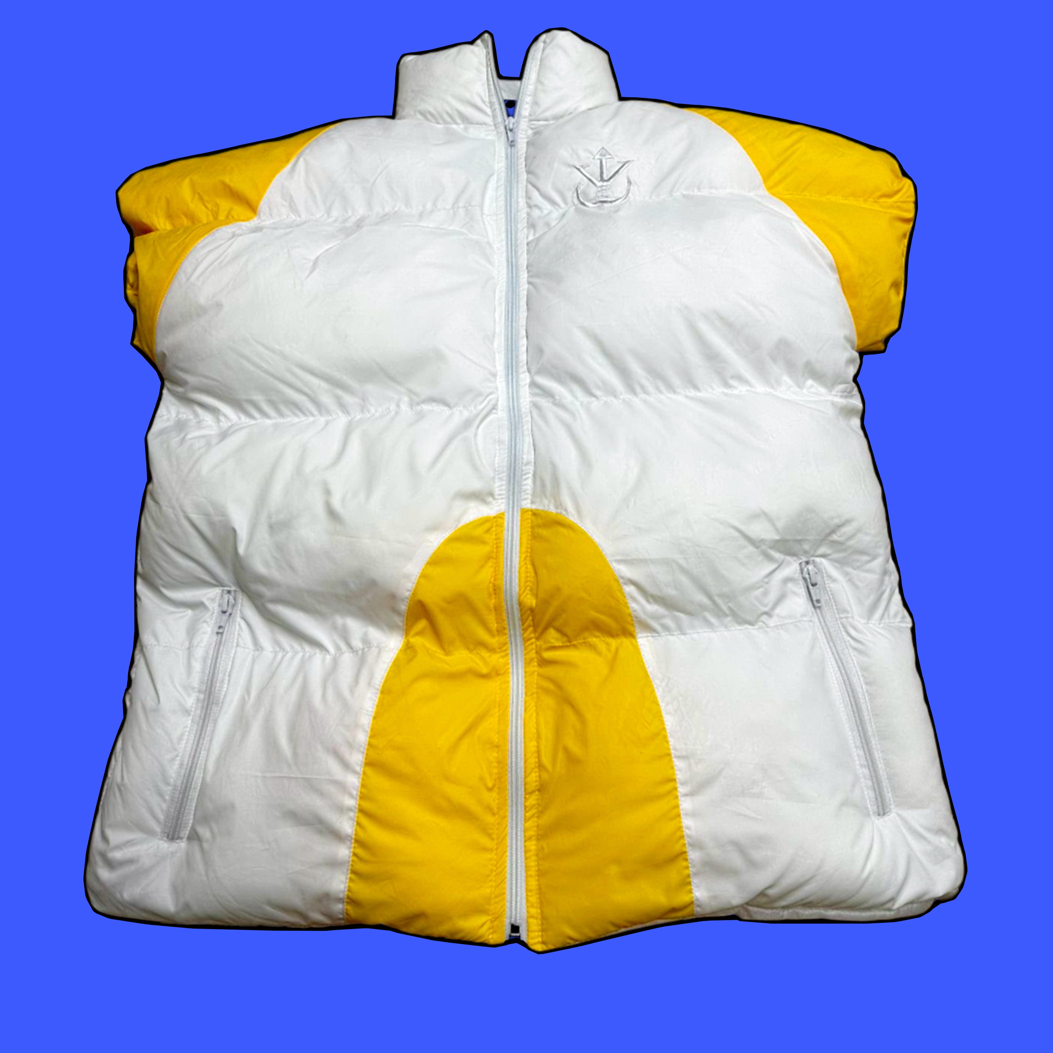 Saiyan armor puffer vest