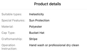 Fire Pirate Bucket(fisherman)Hat