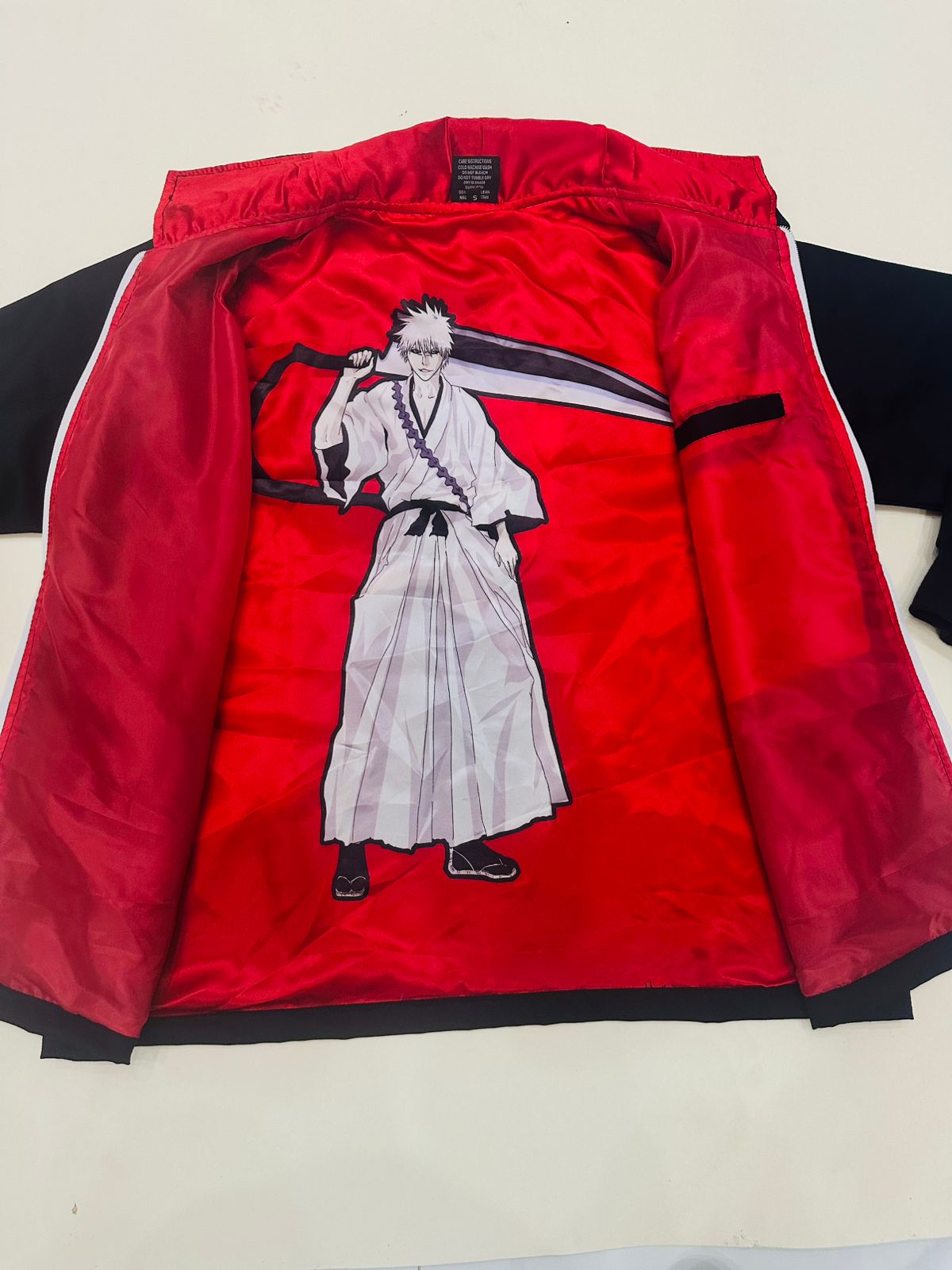 Hollow Rebellion Embroidered Streetwear Jacket