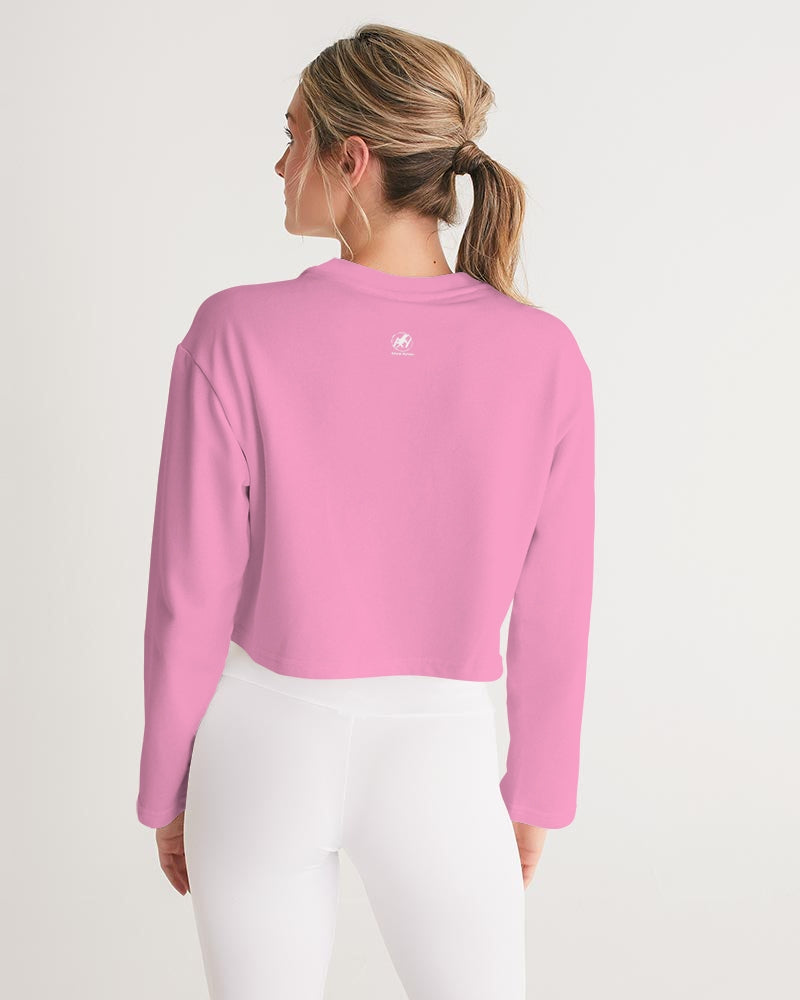 power crop sweatshirt Women's Cropped Sweatshirt