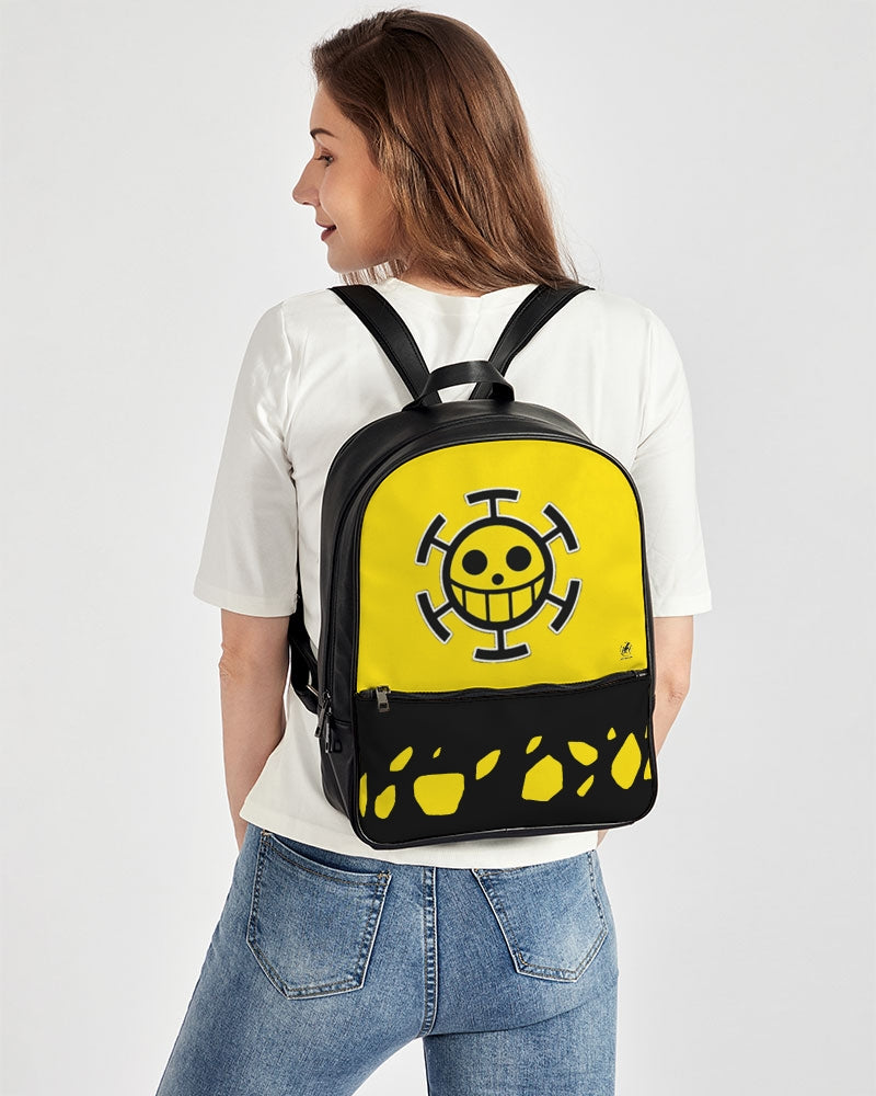 TD Law- Faux Leather Backpack