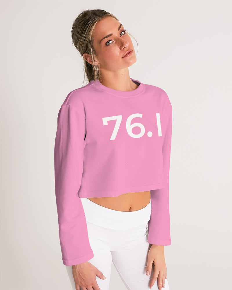 power crop sweatshirt Women's Cropped Sweatshirt