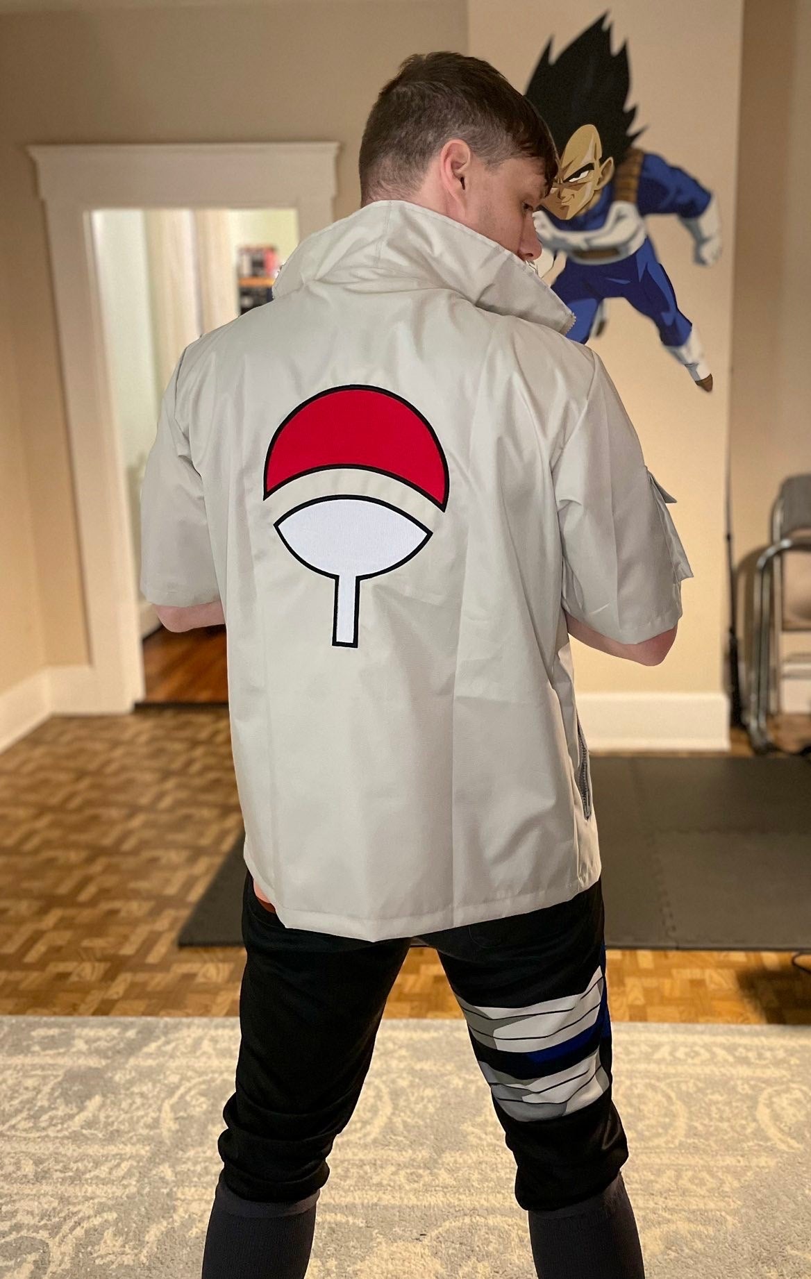 Leaf shinobi avenger Zip up windbreaker